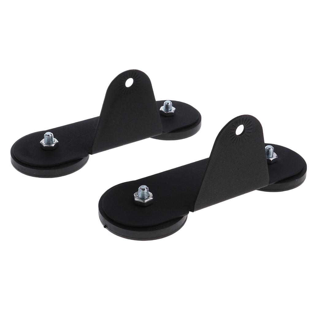 1 Pair Steel Mount Bracket Holder Magnetic Base for Car Roof LED Light Bar