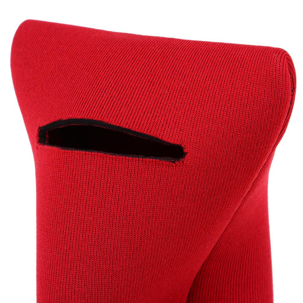 3-4pack Soft Comfortable Golf Mallet Head Cover Iron Protector Putter Cover Red