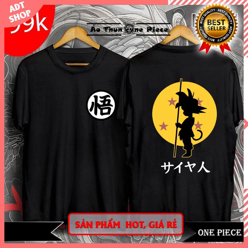 4 Mẫu Áo Thun In Hình Luffy, Goku, One Punch Man, Naruto Dragon Ball Songoku Krillin và Quy lão Kame "HAKUNA MATATA" siê