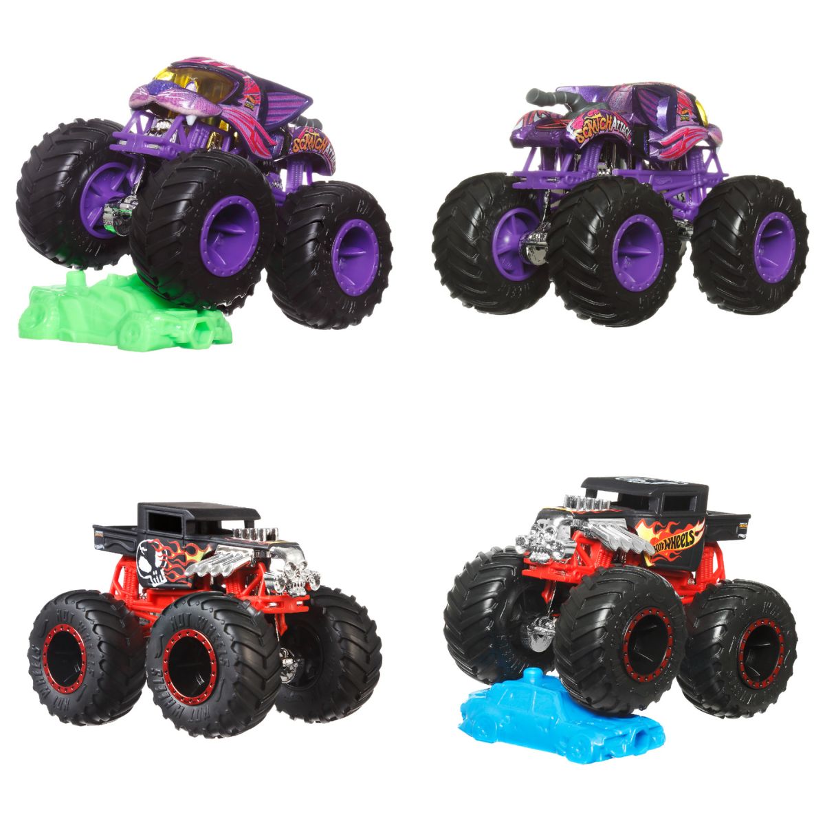 Đồ Chơi Siêu Xe Tải Quái Vật Monster Trucks Hot Wheels FYJ44 - Giao hàng ngẫu nhiên