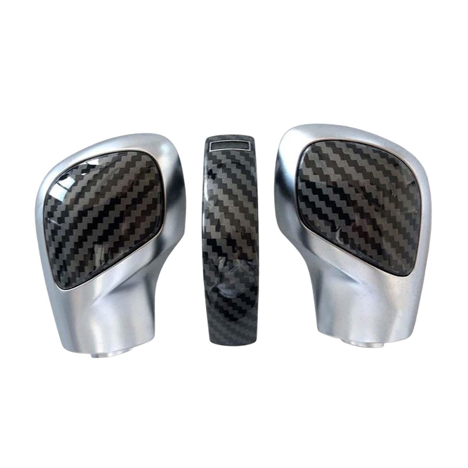 Auto Gear Knob Cover Trim, Decoration, Parts, Replacement, Accessory Car Interior Knob Gear Side Cover for B7 B8