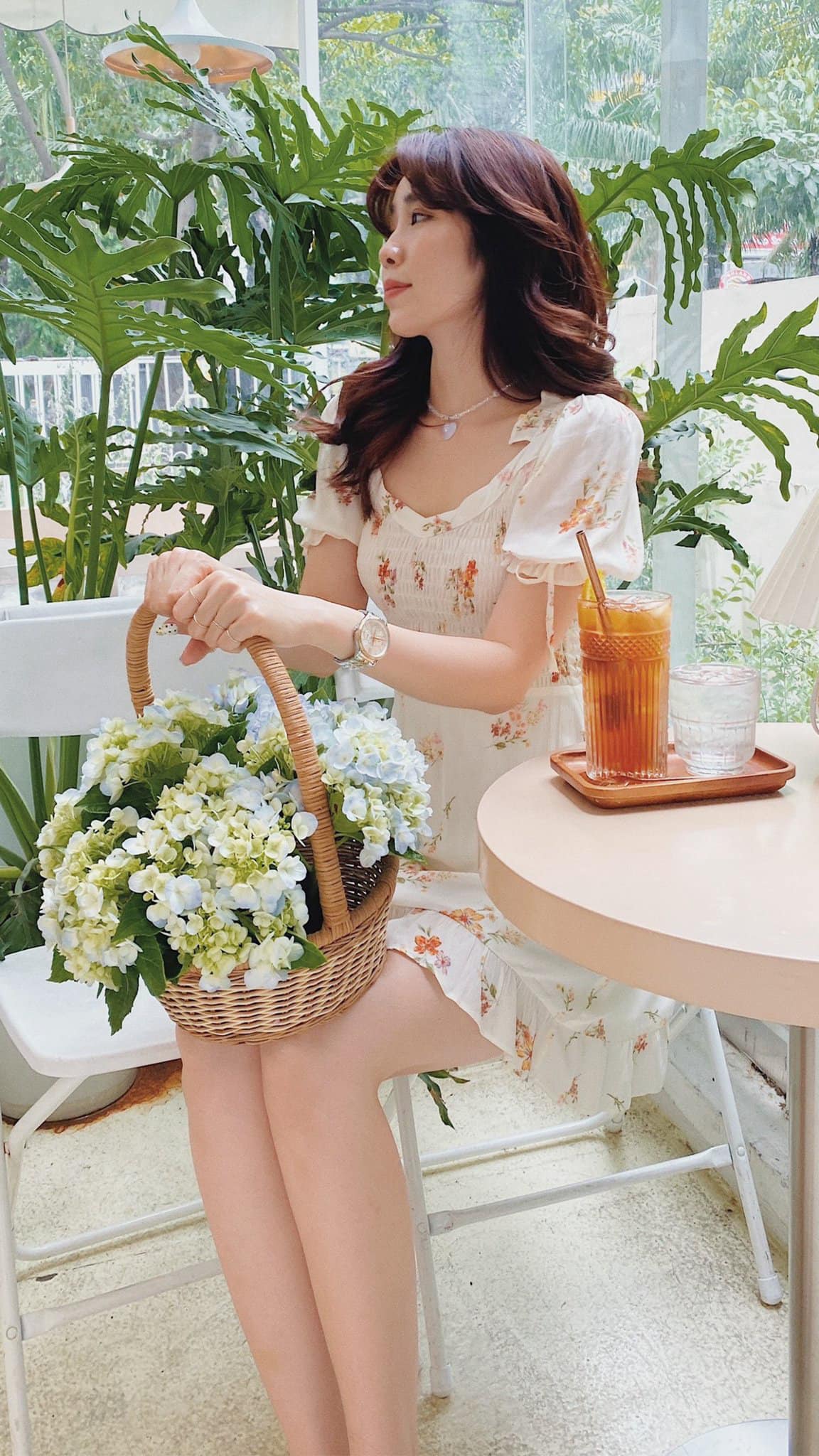 Đầm trắng hoa Audrey Dress Gem Clothing SP060517