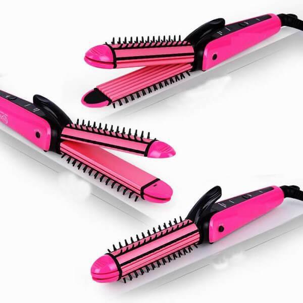 Lược điện nova,Lược NOVA 3 trong 1, Nhỏ gọn, tiện lợi, giúp bạn có mái tóc như ý muốn