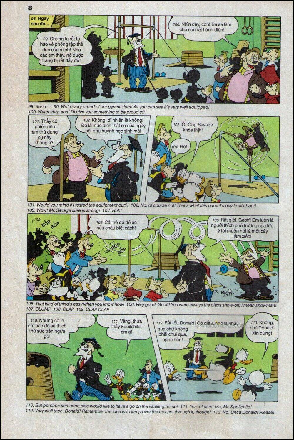 donald và bạn hữu chapter 20 10