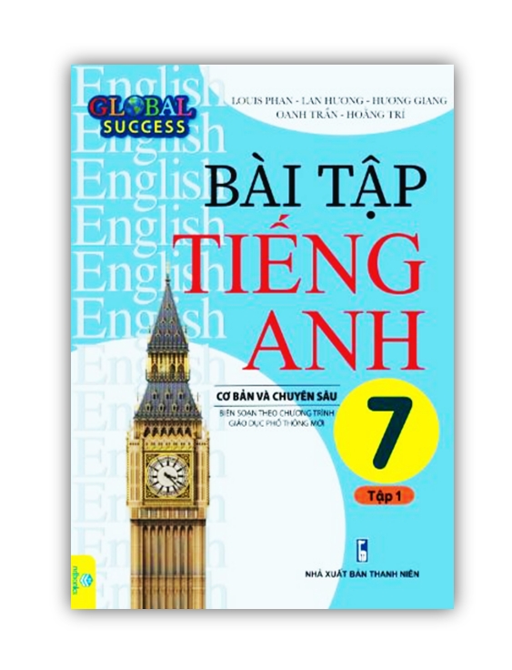 Sách - Bài Tập Tiếng Anh 7 tập 1 Cơ Bản Và Chuyên Sâu