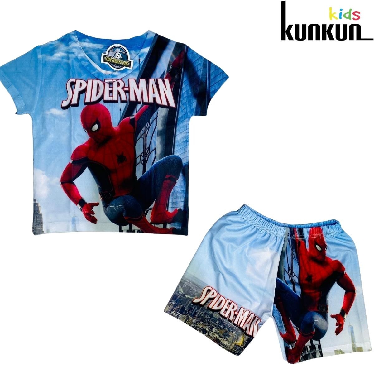 Đồ Bộ Bé Trai Hình Spider Man In 3D 09 