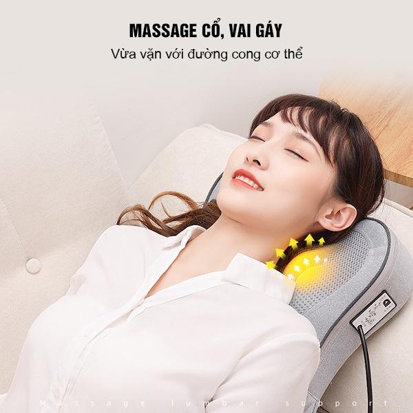 Máy Massage Lưng, Cổ, Vai Gáy, Máy Mát Xa Thắt Lưng Cao Cấp