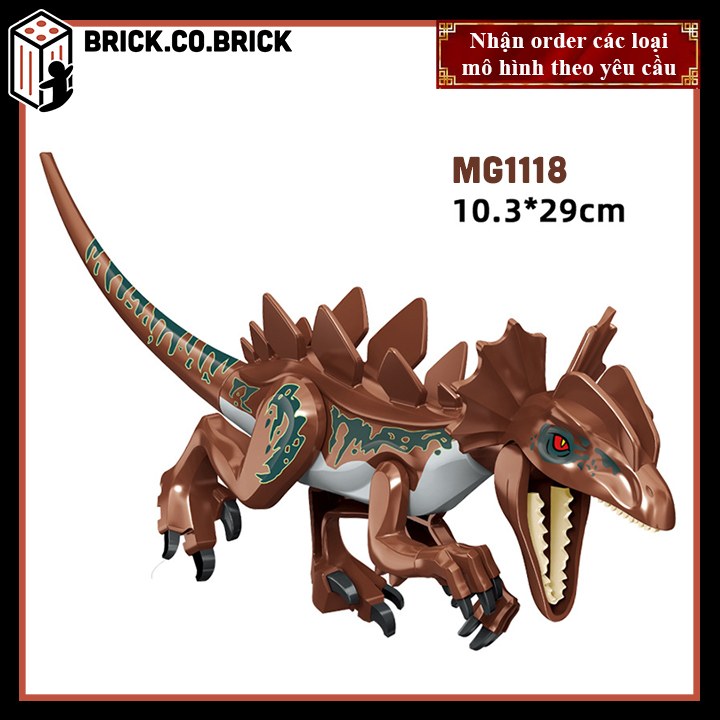 Mô hình Khủng long Rồng Châu Á Đồ chơi Lắp ráp Dinosaurs Jurassic Chinesse Dragon MG1118 MG1119