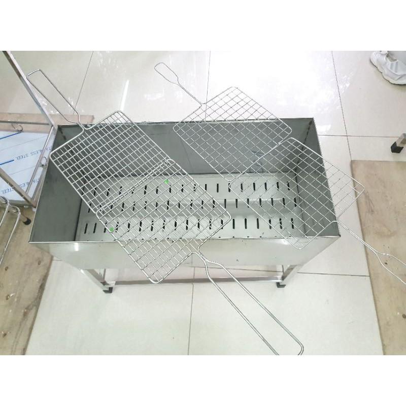 Bếp nướng than hoa inox cỡ lớn hàng dày