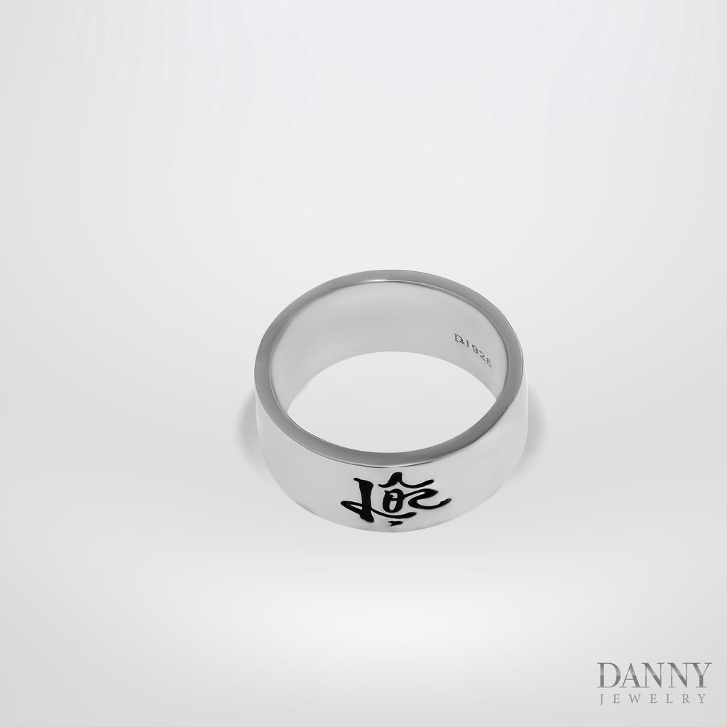 Nhẫn Bạc 925 Danny Jewelry Phúc Lộc Thọ Xi Rhodium N0063