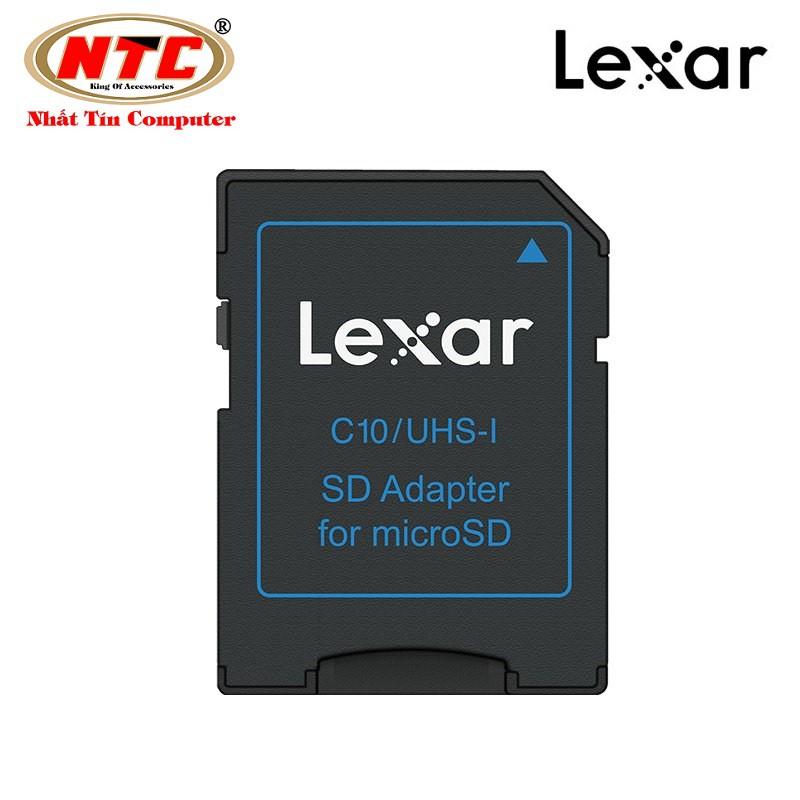 Thẻ Nhớ MicroSDXC Lexar 64GB 633x A1 V30 U3 4K 95MB/s - kèm Adapter (Xanh)