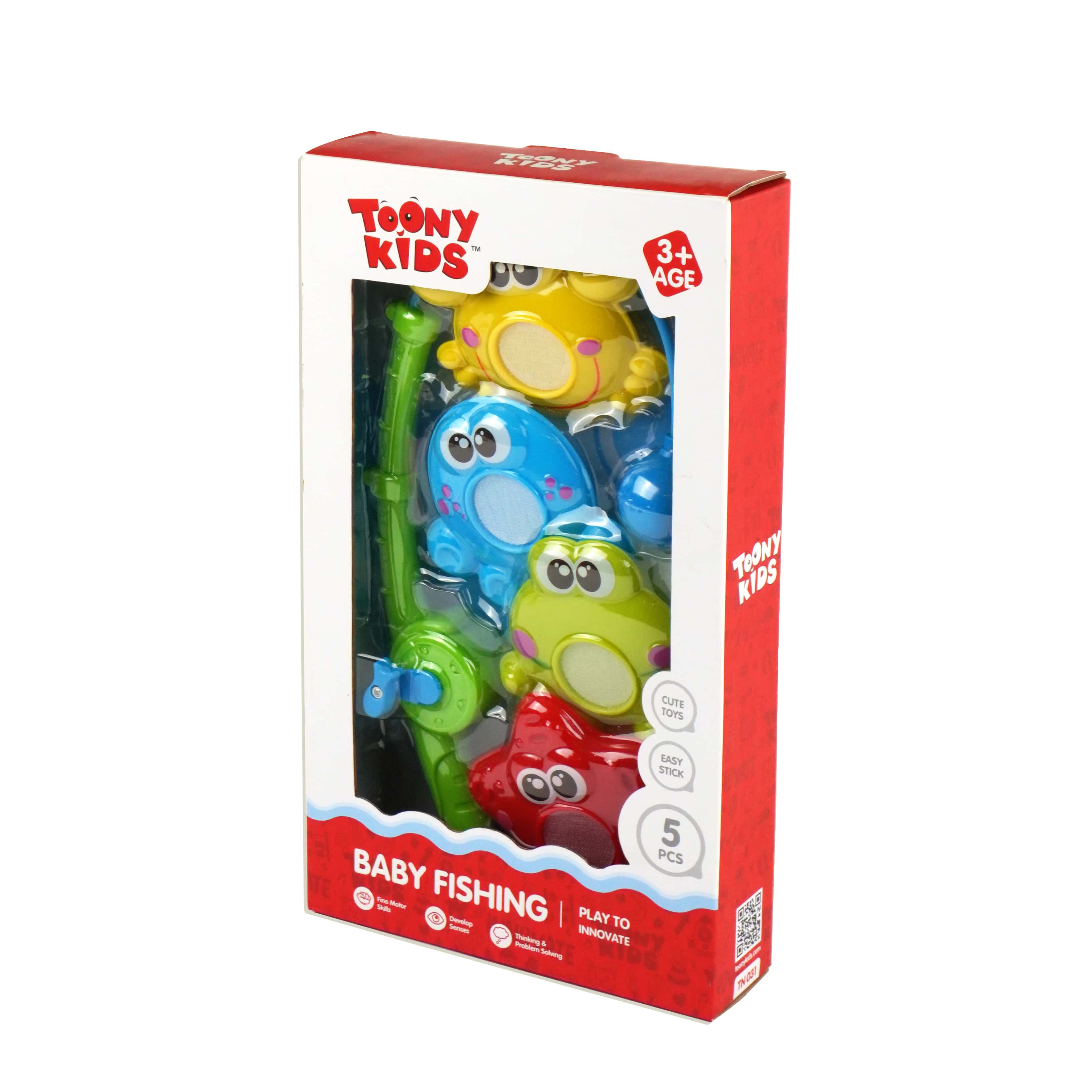 Đồ Chơi TOONYKIDS Trò Chơi Câu Cá Baby Fishing Giúp Bé Linh Hoạt TN031 [Tặng Kèm Sticker
