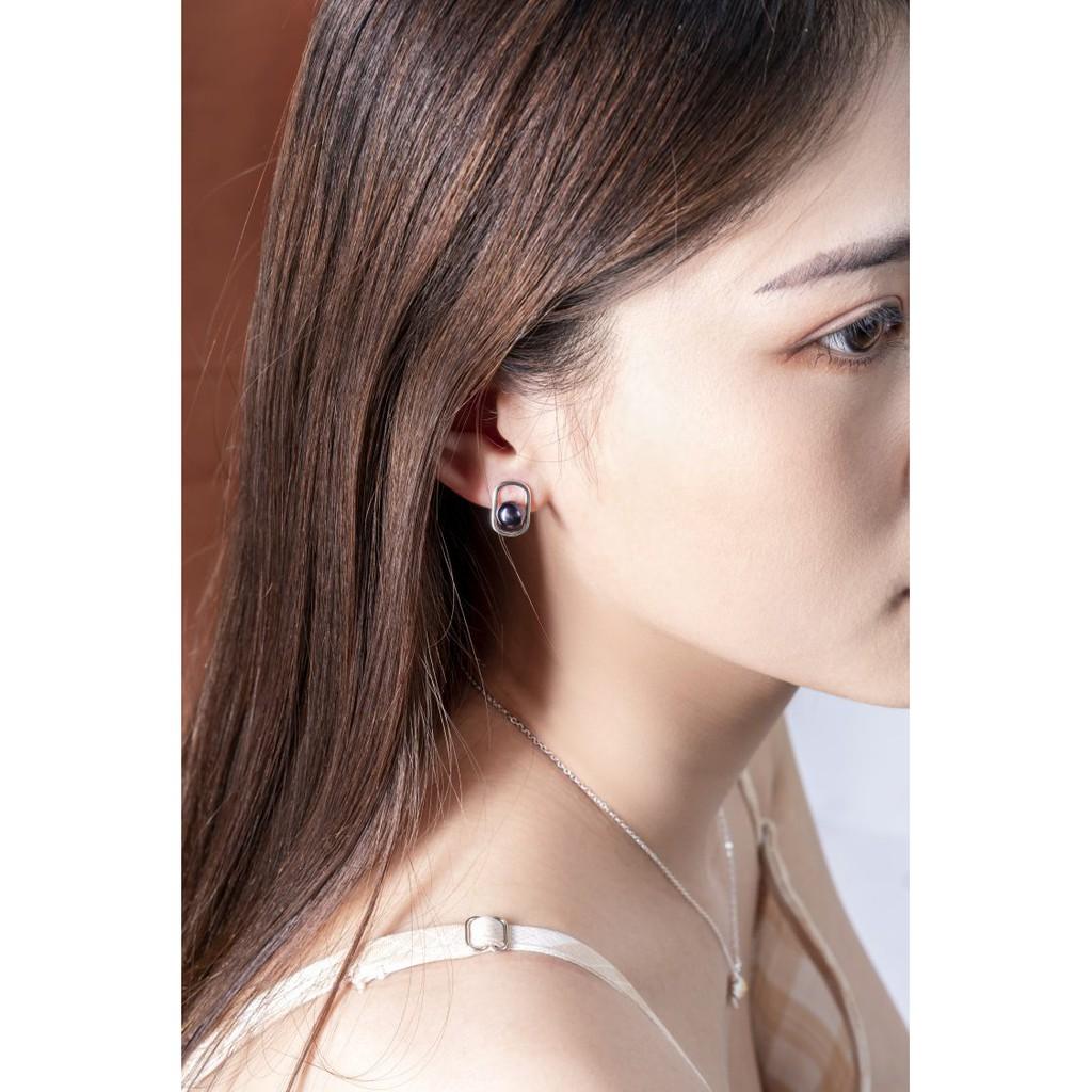 Khuyên Tai Bạc Mon Lilas Quý Phái Earring K0420007-8