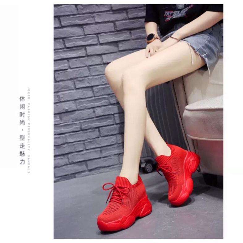 GIẦY THỂ THAO ĐẾ ĐỘN NÂNG CHIỀU CAO 10 PHÂN HÀNG NHẬP CAO CỰC NHẸ VÀ ÊM + VIDEO THẬT