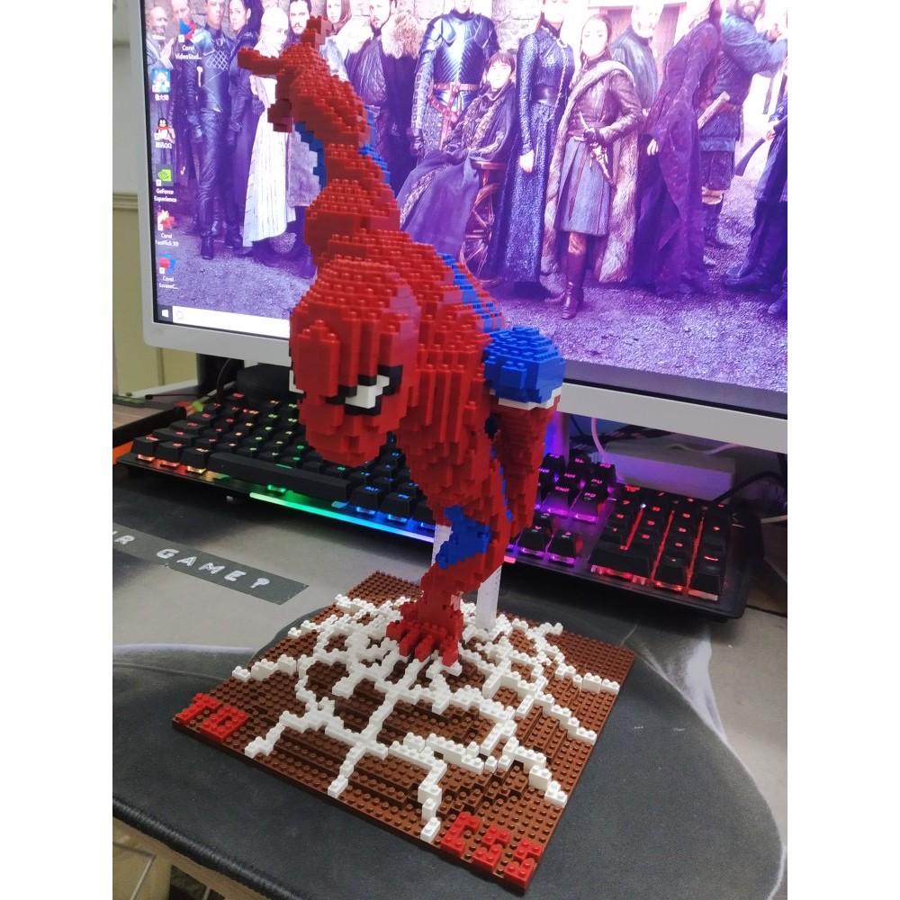 Mô hình diy lắp ghép đồ chơi xếp hình lắp ráp mèo máy siêu to mảnh ghép nano block decor trang trí