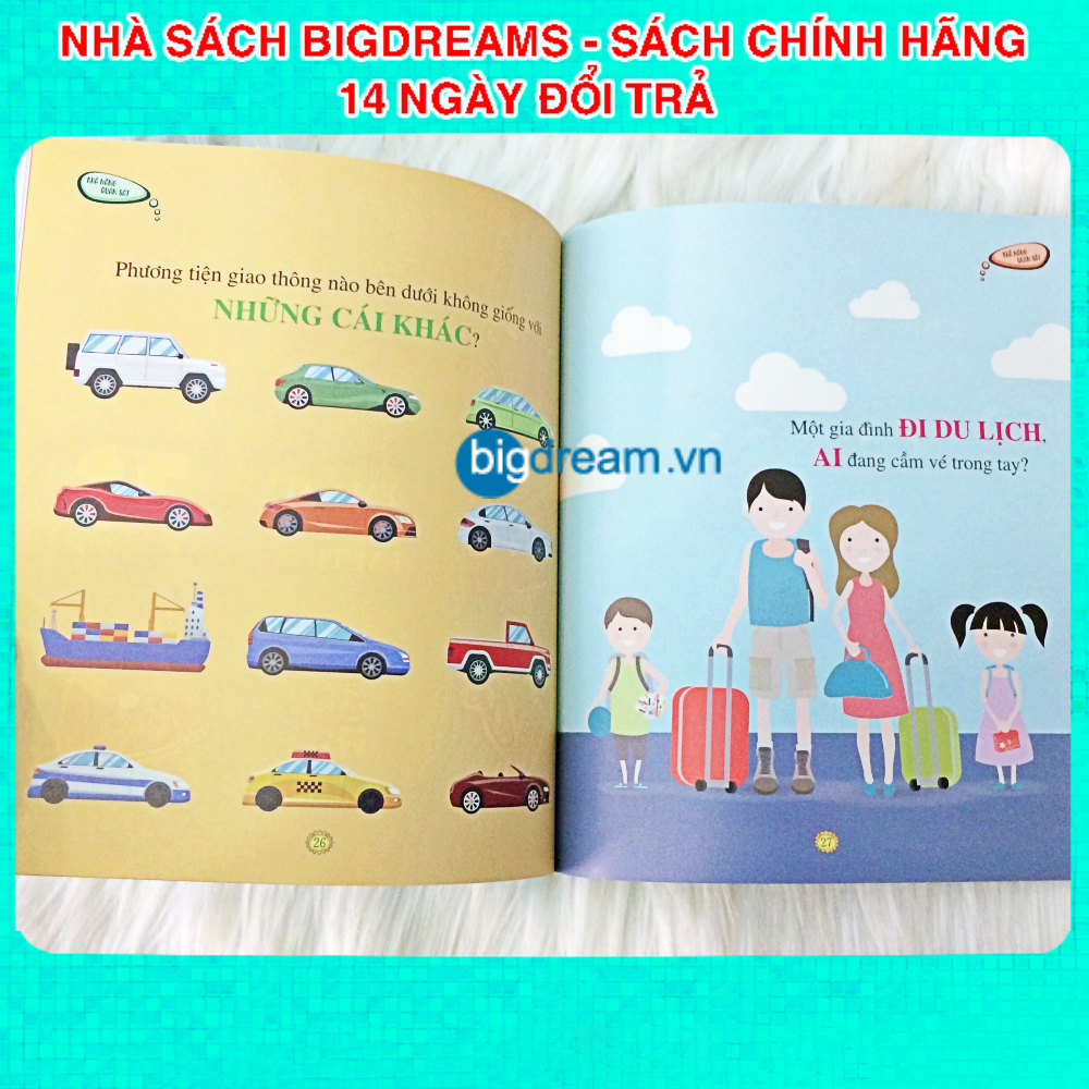 Mẹ Hỏi Con Trả Lời - Khả Năng Quan Sát - Cuốn Sách Vỡ Lòng Đầu Tiên Của Tớ Truyện kể cho bé trước giờ đi ngủ 0-3 tuổi