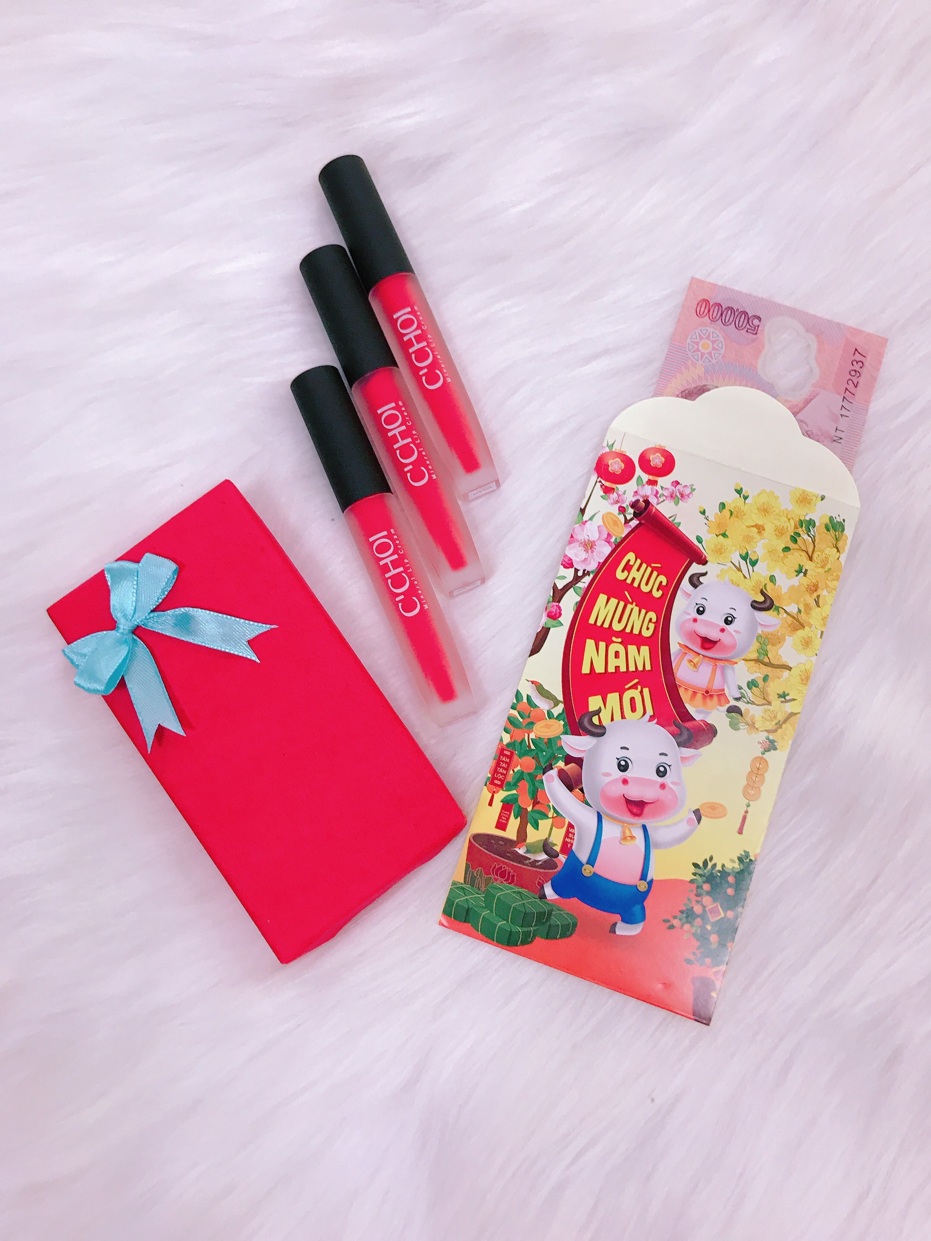 Son Kem Khoáng C'Choi, Siêu Lì, Siêu Mịn - MINERAL LIP CREAM C'Choi 4g