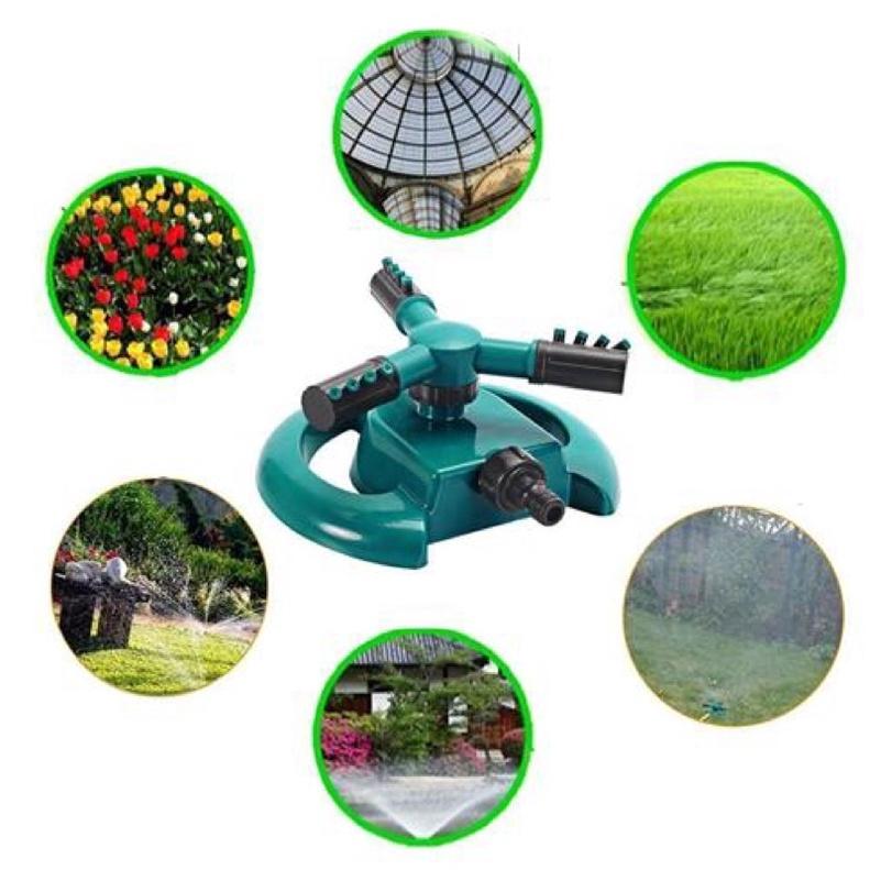 Đầu tưới 3 cánh xoay 360° T3C-MT, Vòi tưới 3 cánh 360 độ