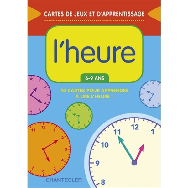 Flashcard tiếng Pháp: L'Heure