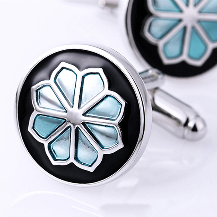 Bộ Khuy Măng Sét - Cufflink Hàng Cao Cấp QT1366