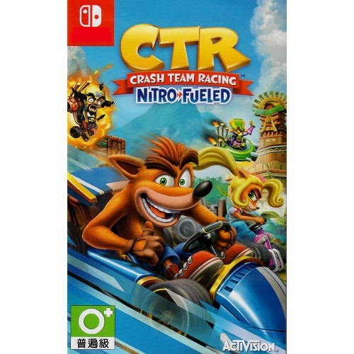 Đĩa game Crash Team Racing Nitro Fueled cho máy Switch