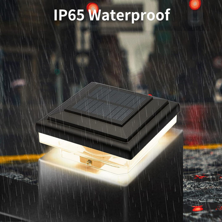 Đèn Trang Trí Cột Trụ Ngoài Trời SOLAR COLUMN LAMP EUROTECH Chống Thấm Nước IP65 - Home and Garden