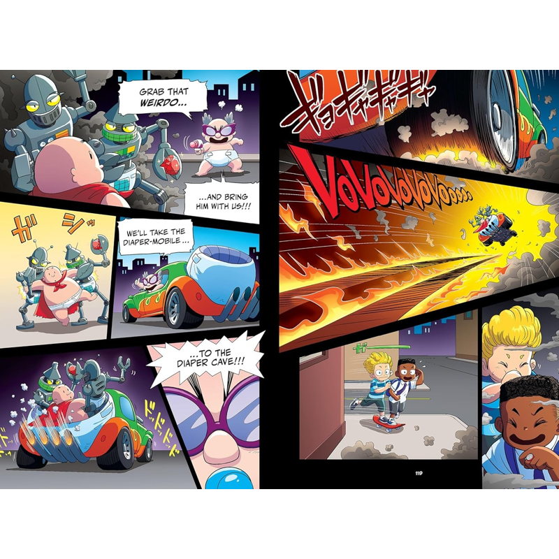 Sách Captain Underpants: The First Epic Manga