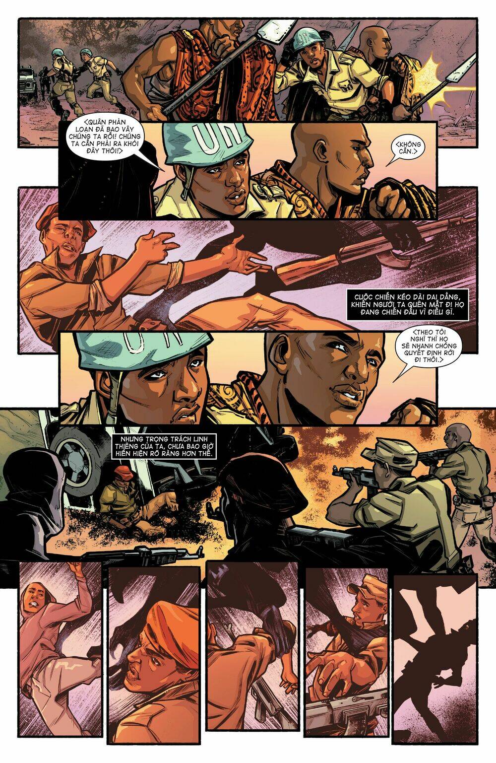 marvel's black panther prelude - hoàng đế báo đen tiền dẫn chapter 1 4