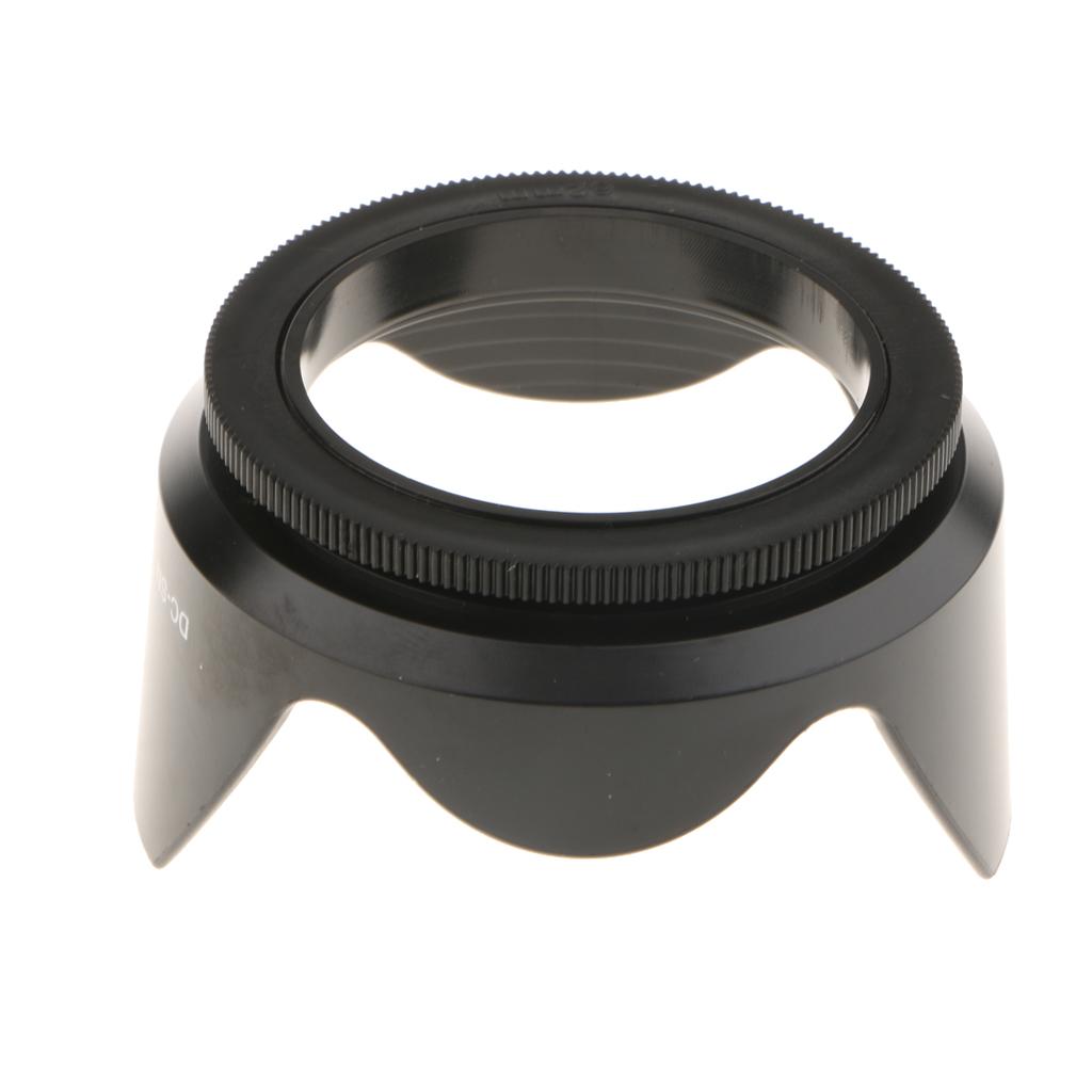 62mm Tulip Flower Lens Hood Universal for In The Light Or Night Photography