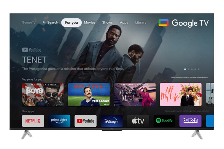Smart Tivi TCL 4K 65P638 65 inch Google TV - Hàng Chính Hãng