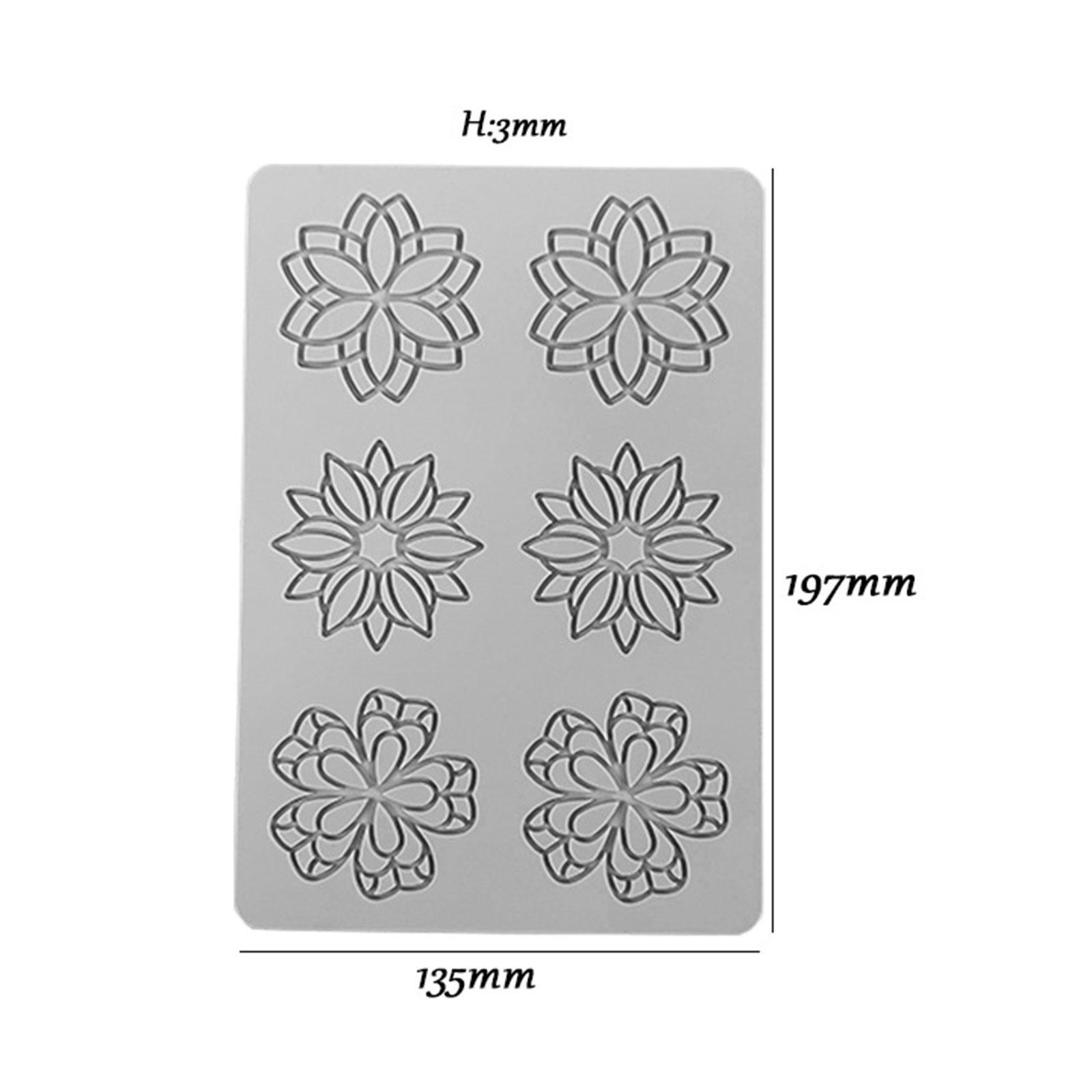 Fondant Maker Chocolate Maker Practical Reusable Heat Resistant Creative Cake Tools for Wedding Holiday Birthday Baking Sugar