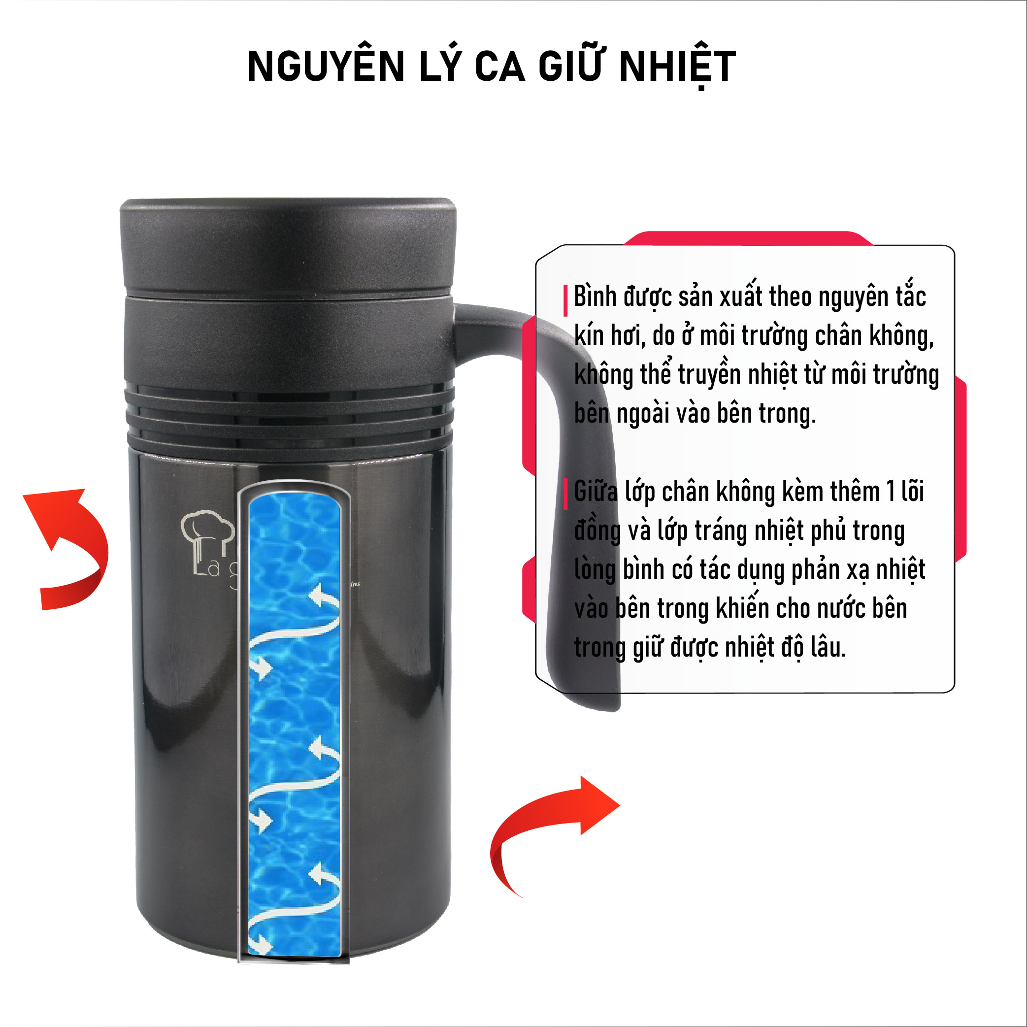 Ca Giữ Nhiệt La Gourmet Sakura Plus (380ml)-338723