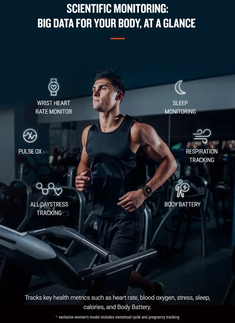 Đồng hồ Thông Minh Garmin fēnix 7S Pro Sapphire Solar - Hàng Chính Hãng