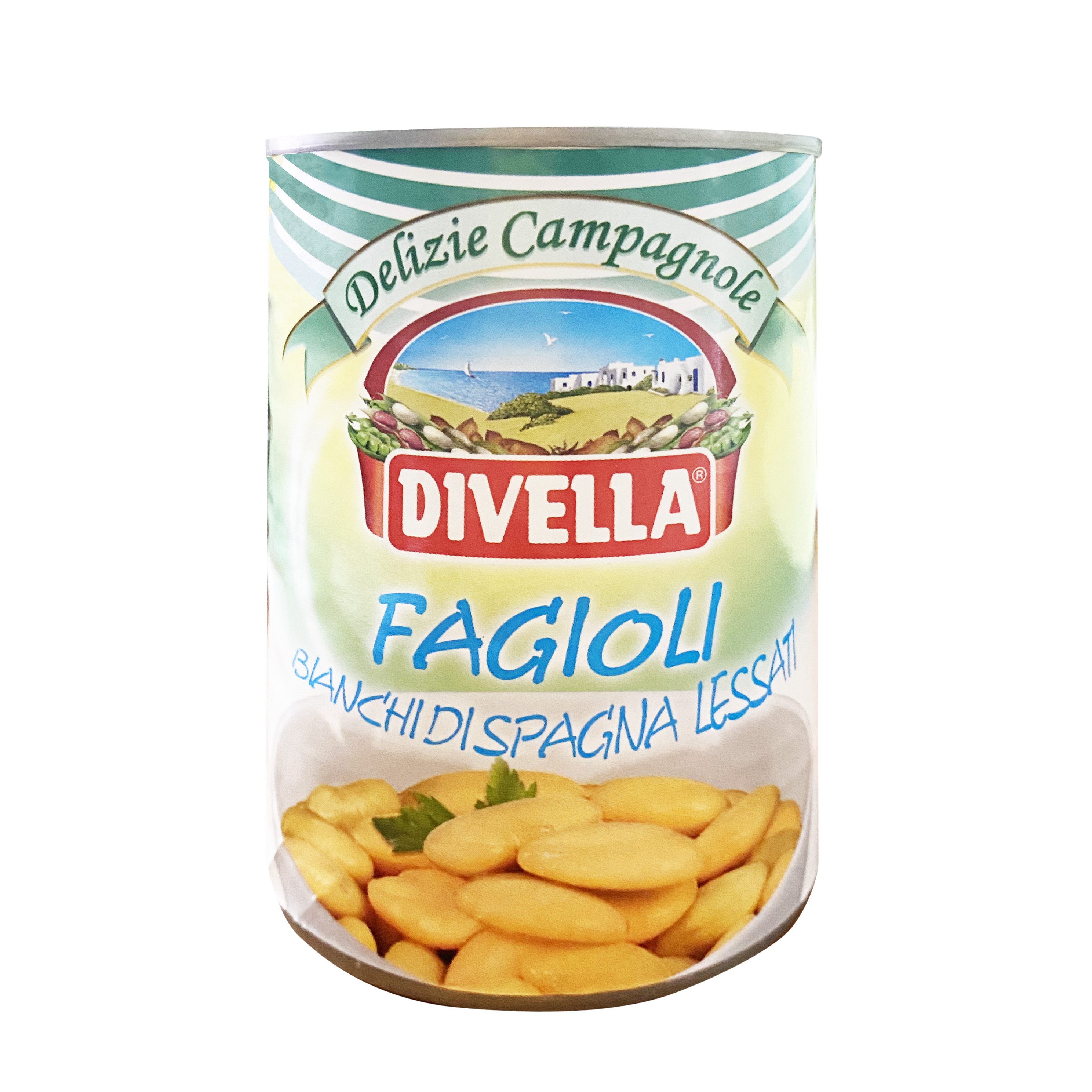 Đậu Bơ Trắng - Fagioli Divella Italia 400Gram