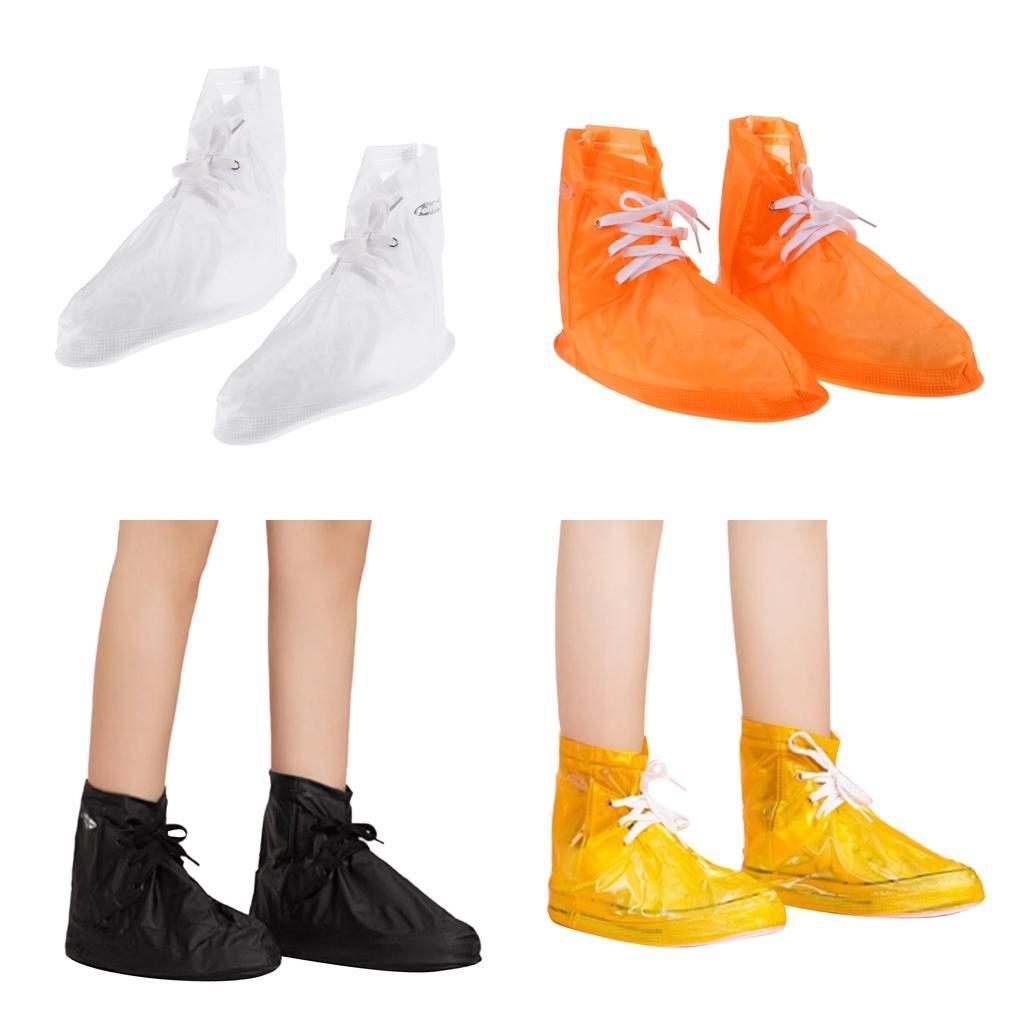 Waterproof Shoe Covers Anti-slip Rain Boots Overshoes for Unisex Adults - Choose Colors & Sizes