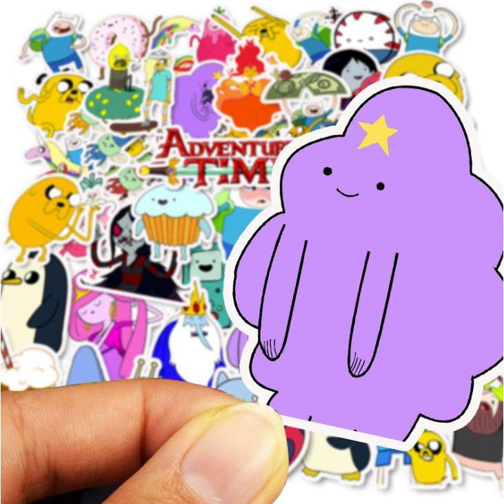 Sticker dán cao cấp HOẠT HÌNH ADVENTURE TIME Cực COOL ms#7