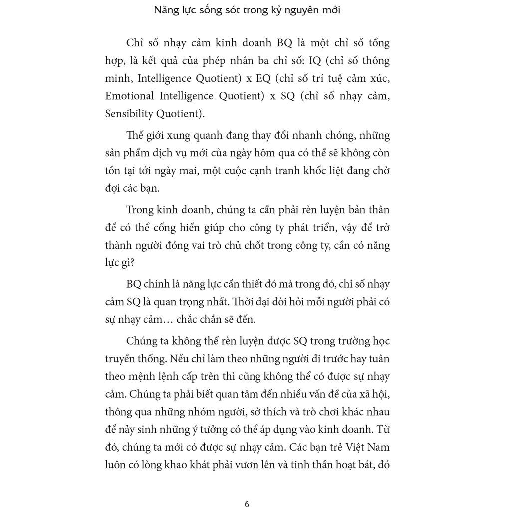 Sách - BQ - Năng Lực Sống Sót Trong Kỷ Nguyên Mới - Rinno Hiroshi