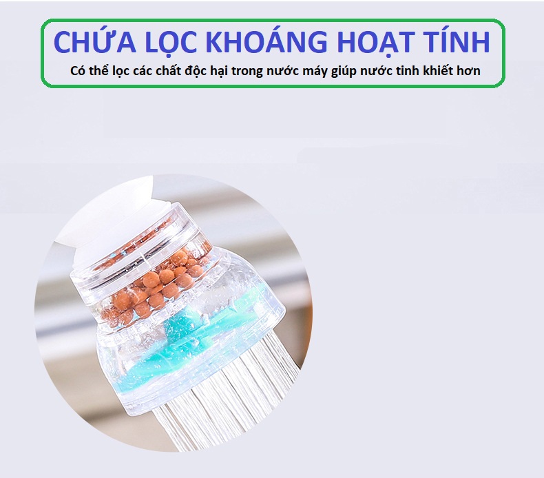 COMBO 2 ĐẦU LỌC NƯỚC NGAY TẠI VÒI XOAY 360 ĐỘ - SIÊU TIỆN LỢI ĐEM LẠI NGUỒN NƯỚC TINH KHIẾT - (MÀU NGẪU NHIÊN)