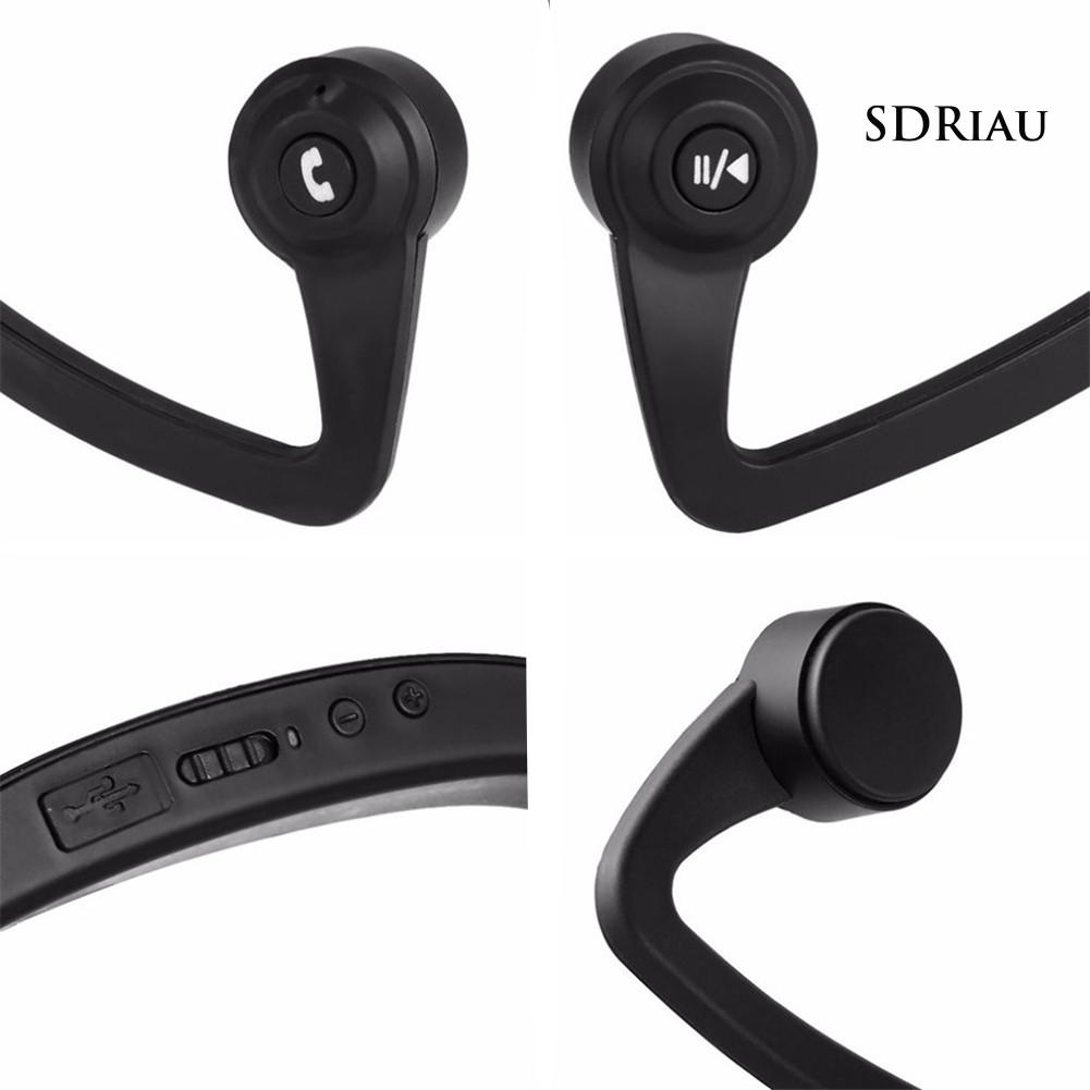 Tai Nghe Bluetooth Không Dây Qcd_V9 Truyền Âm Qua Xương Có Thể Sạc Lại Và Phụ Kiện
