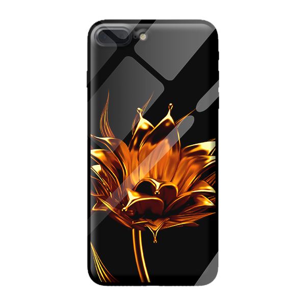 Ốp kính cường lực cho iPhone 8 Plus hoa 23 - Hàng chính hãng