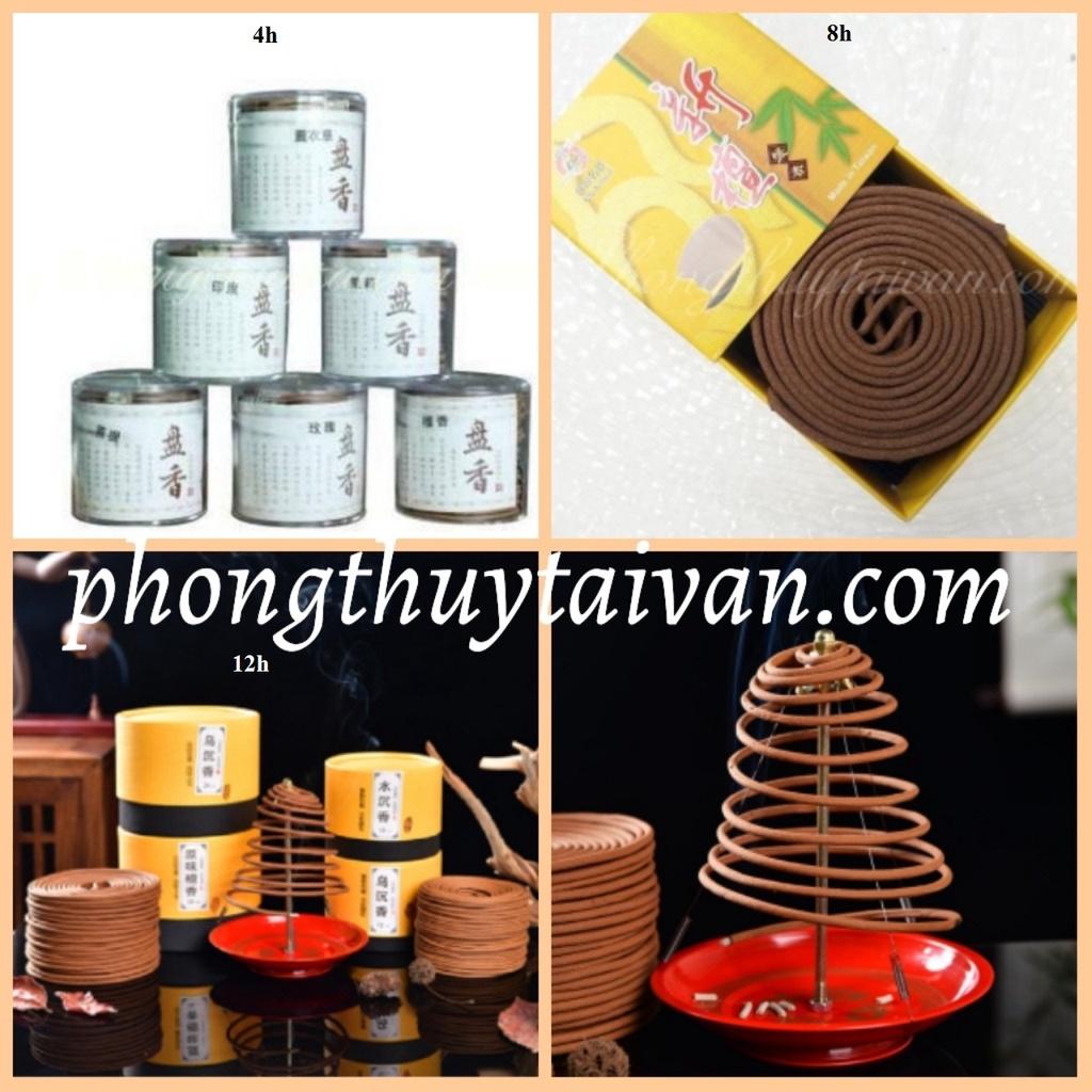 Nhang vòng ĐÀN HƯƠNG INDO thơm % tặng đế cắm từ 2 hộp