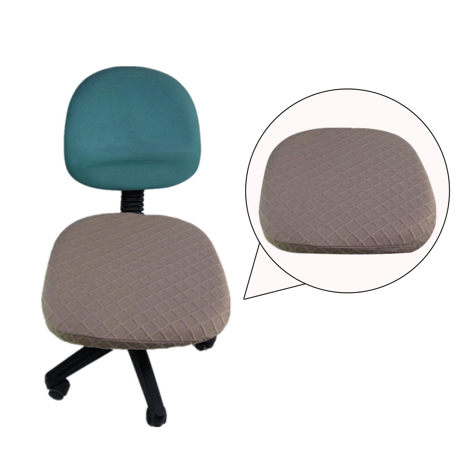 Stretch Jacquard Computer Chair Seat Cover Durable Fabric