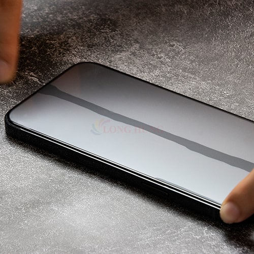 Dán màn hình cường lực Full viền chống vân tay Zeelot dành cho iPhone 15 Pro Max/15 Pro/15 Plus/15/14/13/12/11 - Hàng chính hãng