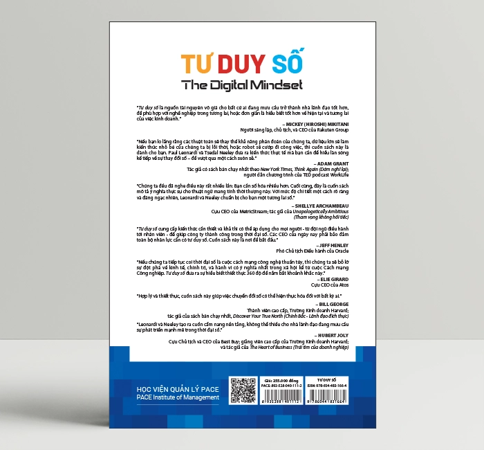 Tư Duy Số (The Digital Mindset) - Paul Leonardi và Tsedal Neeley - PACE Books