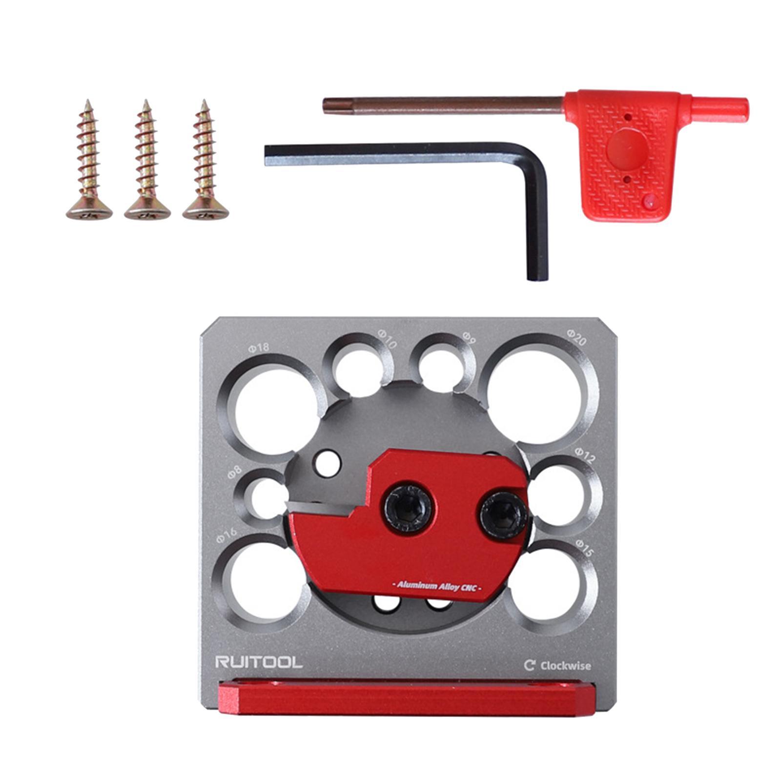 Adjustable Dowel Maker Jig Kits Woodworking Tools 8 Holes Wooden Dowel Electric Drill Milling Dowel for Electric Drill Dowel Rods