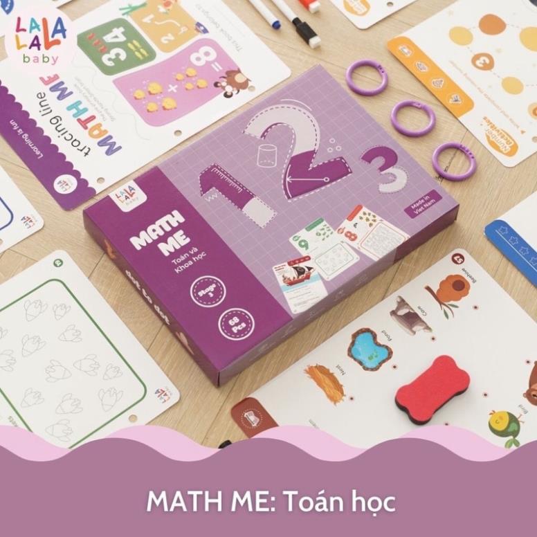 Đồ chơi giáo dục sớm montessori thẻ học flashcard bé viết tập vẽ tập tô màu thông minh xóa được made in việt nam