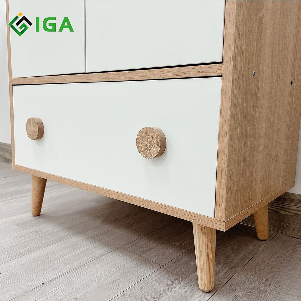 Tủ Quần Áo Trẻ Em Bear Shelf Chính Hãng IGA - GP123