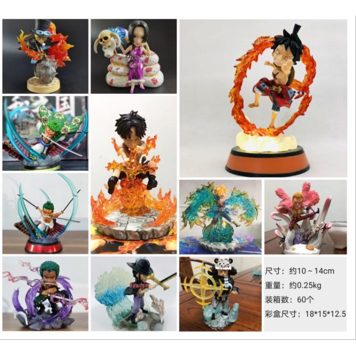 Mô hình Figure One Piece Marco chibi phượng hoàng lửa