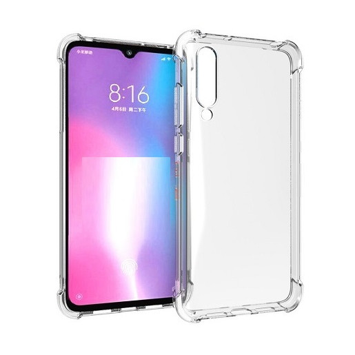 Ốp lưng Silicon dẻo trong, suốt chống sốc cho Xiaomi Mi CC9