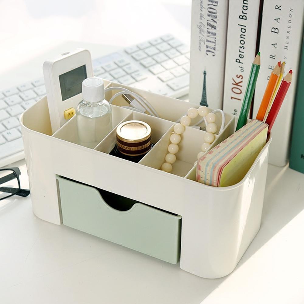 Kệ mỹ phẩm nhựa nhiều ngăn - kệ đựng mỹ phẩm, kệ để đồ trang điểm mini